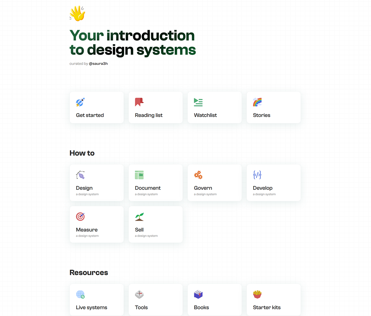 HeyDesign.Systems displaying structured design systems and UI style guides.
